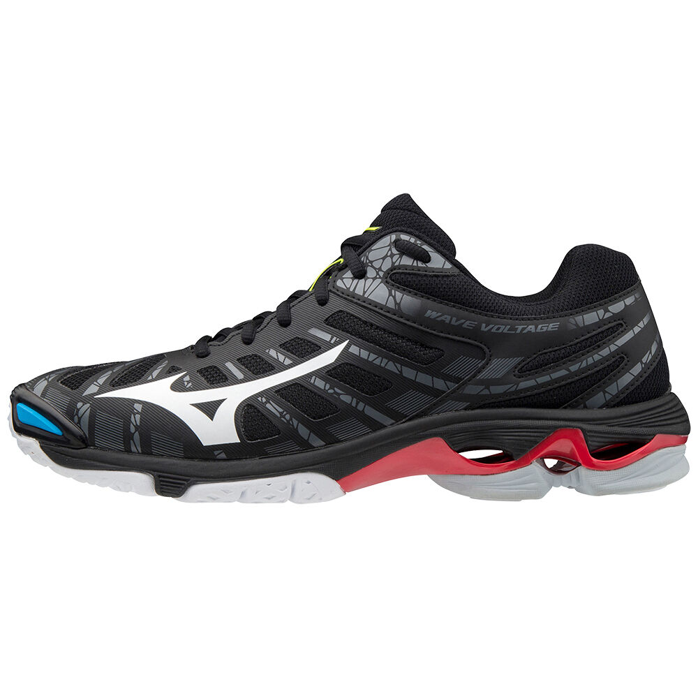 Tenis Para Voleibol Mizuno Wave Voltage Para Hombre Negros/Blancos 5964873-YP